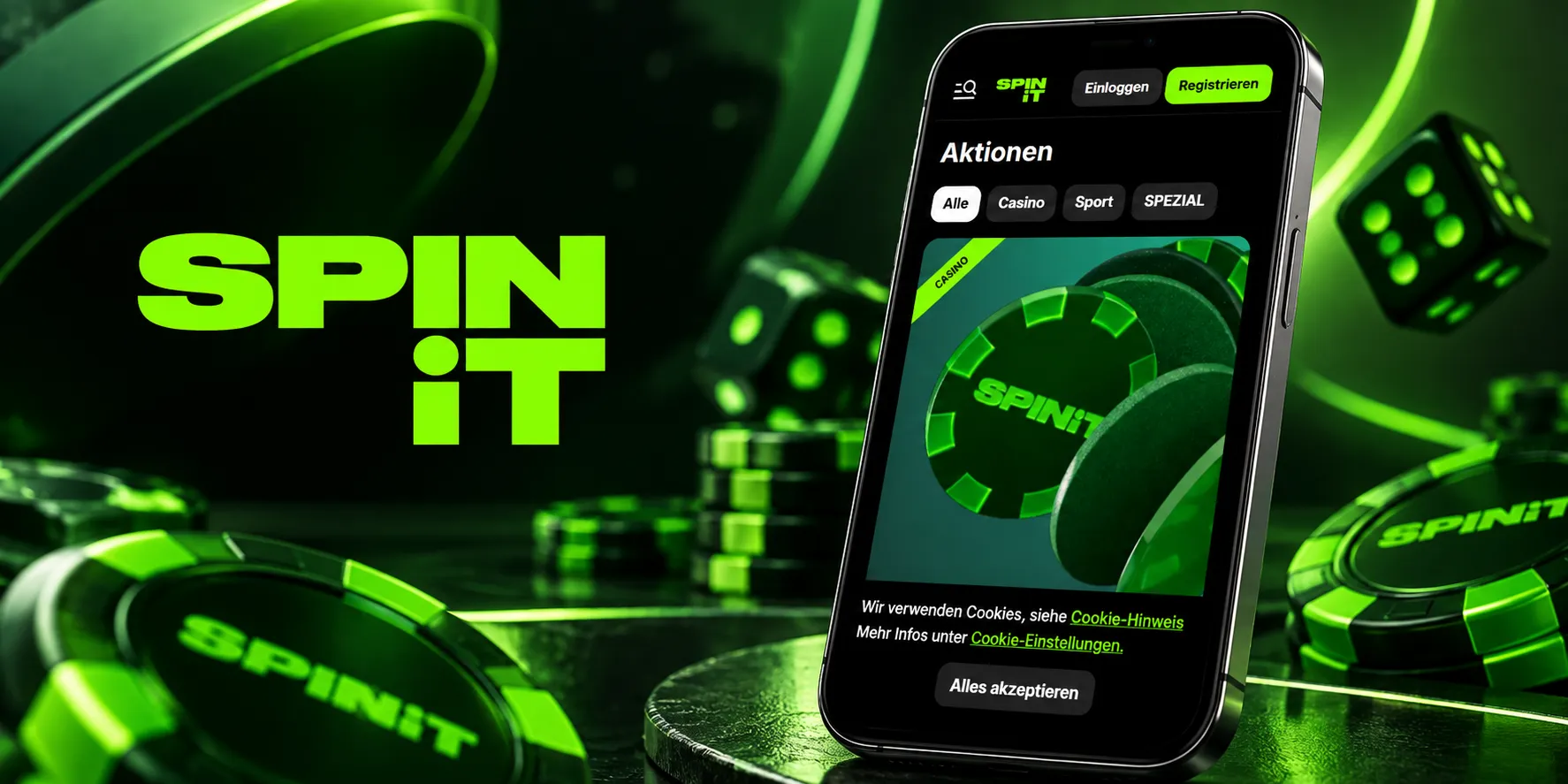 Spinit Casino App Screenshot